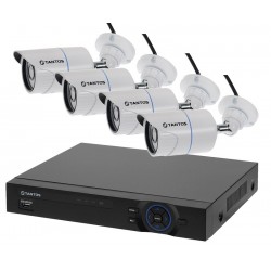 Готовый комплект IP видеонаблюдения Tantos Simpl