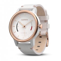  Garmin Vivomove Classic с кожаным ремешком розово-золотистые