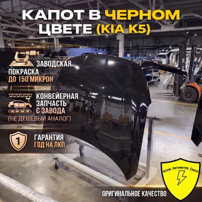 Капот KIA K5 2019-2025 DL3 ABP