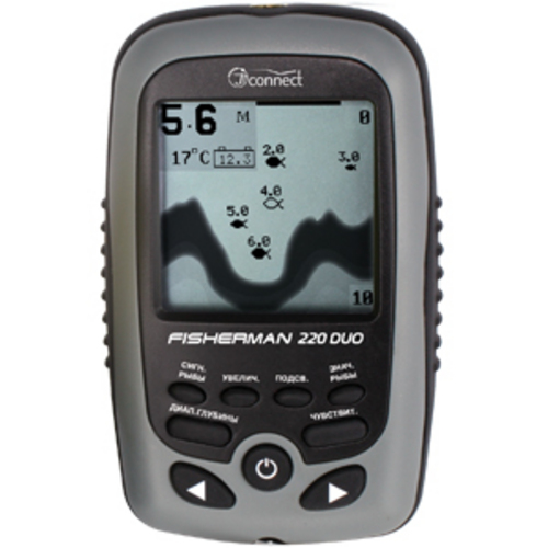 Эхолот портативный JJ-CONNECT Fisherman 220 Duo