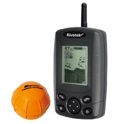 Fisher 30 эхолот беспроводной, однолучевой, беспроводной (90°, 125 KHz)