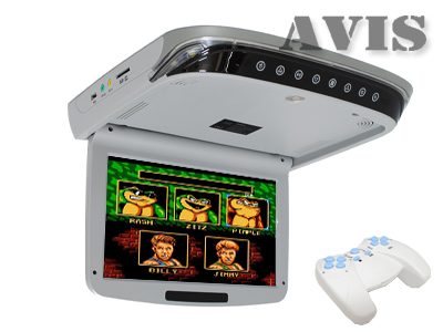 Потолочный автомобильный монитор 10.2" со встроенным DVD плеером AVIS AVS1029T купить