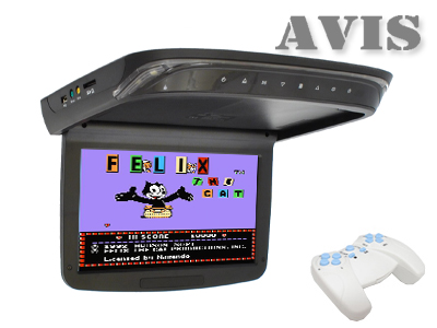 Потолочный автомобильный монитор 10.2" со встроенным DVD плеером AVIS AVS1029T купить