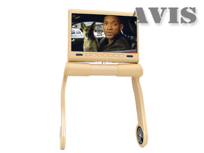 Монитор 8.5" на подлокотник автомобиля со встроенным DVD плеером AVIS AVS0916T (бежевый) купить