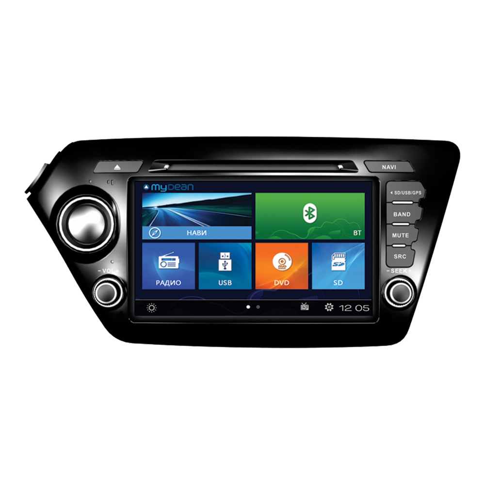 Головное устройство MyDean 2106 для автомобилей KIA Rio (2011-)