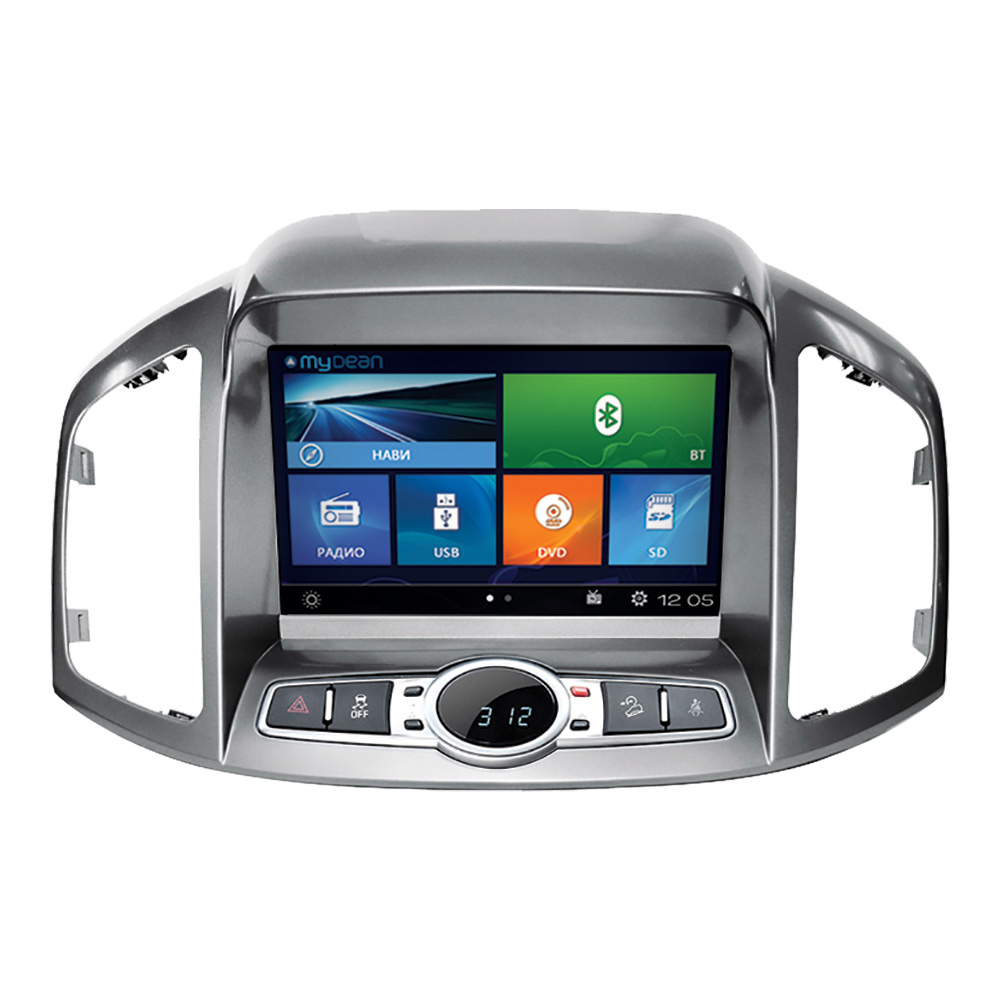 Штатное головное устройство MyDean 2109 для автомобилей Chevrolet Captiva (2012-)