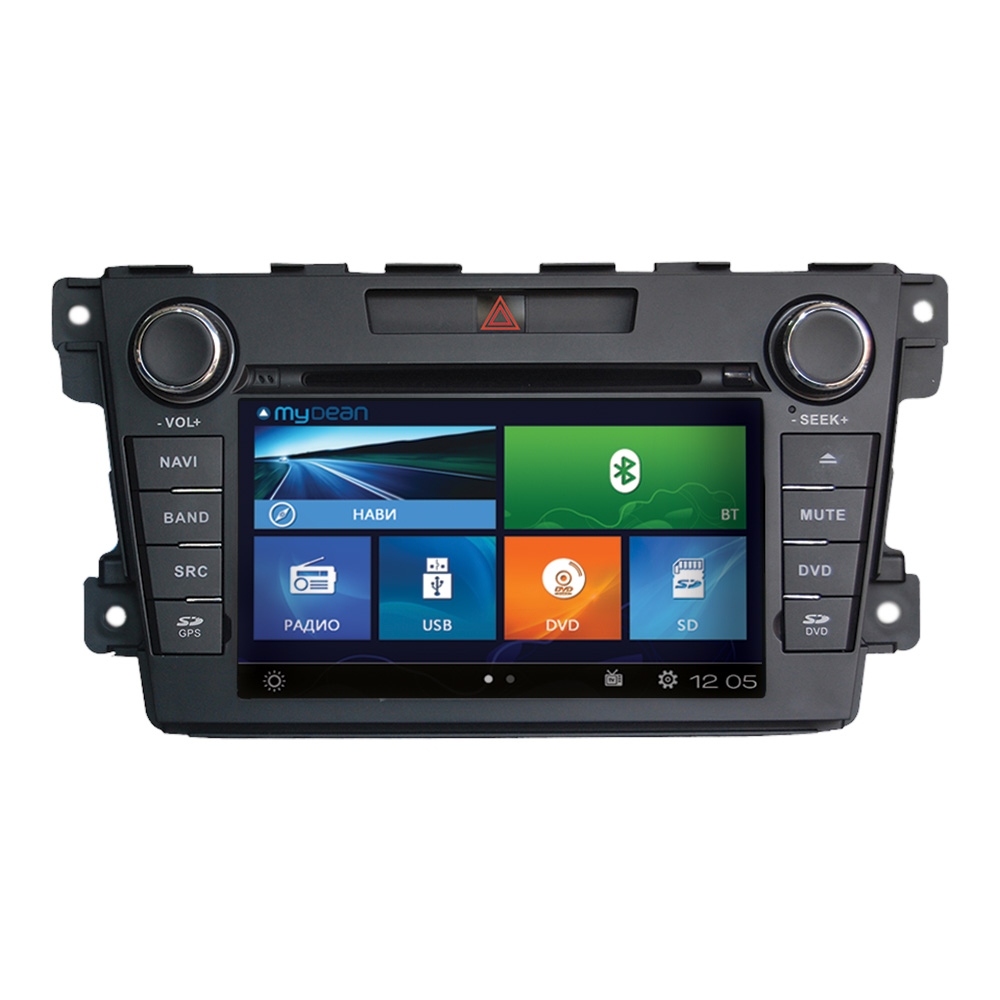Головное устройство MyDean 2097 для автомобилей Mazda CX-7 (2010-2012)