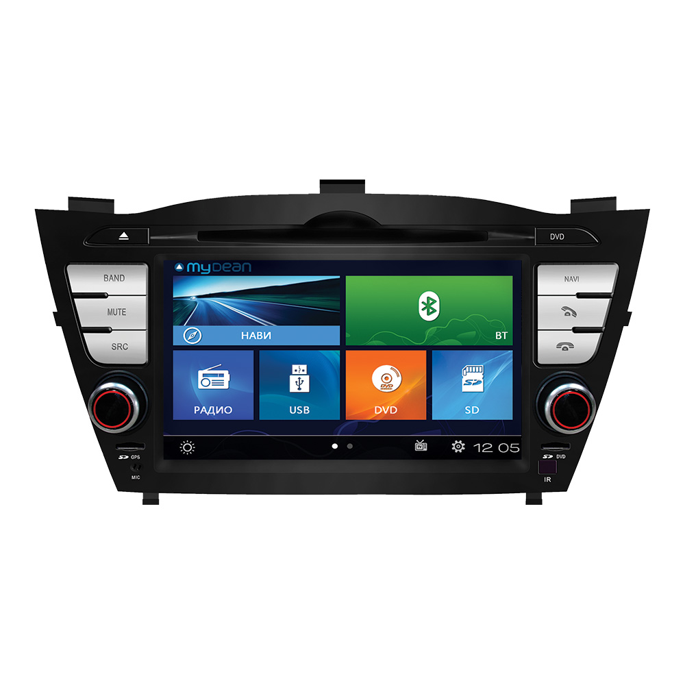 Головное устройство MyDean 2047 для автомобиля Hyundai ix35 (2010-)