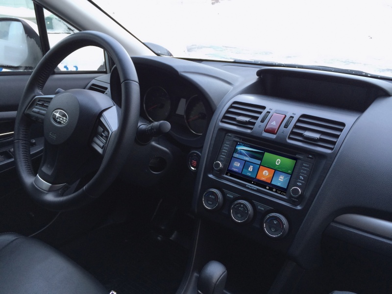 Головное устройство MyDean 2062 для автомобилей Subaru Forester (2008-2012), Forester (2013-), Impreza (2008-), XV (2010-)