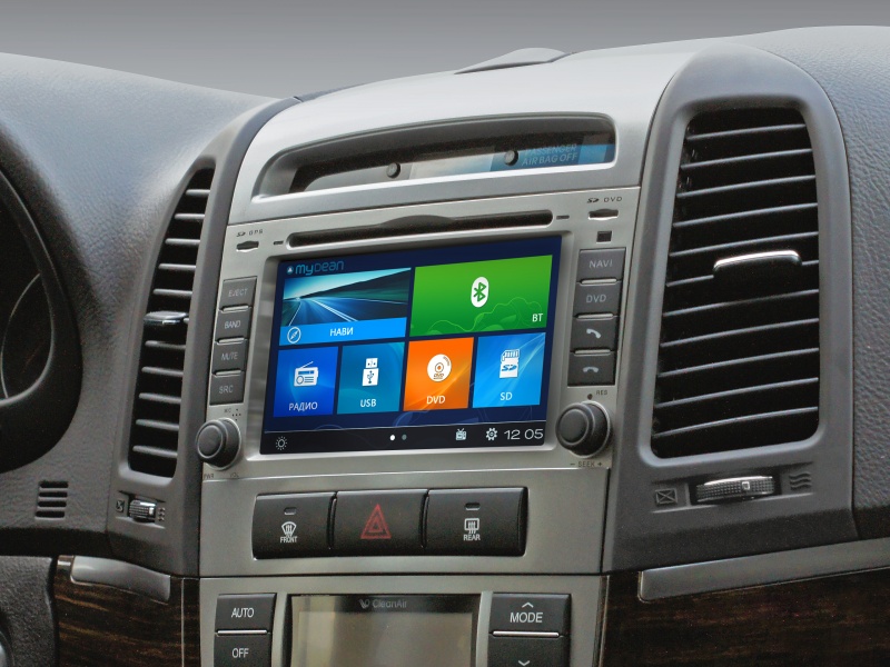 Головное устройство MyDean 2008 для автомобилей Hyundai Santa Fe (2006-2012)