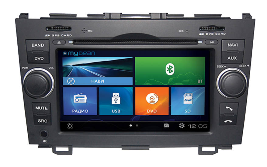 Головное устройство MyDean 2009 для автомобилей Honda CR-V (2006-2012)