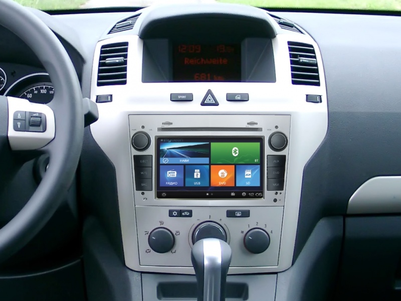 Головное устройство MyDean 2019 для автомобилей Opel Astra H (2004-2009), Antara (2006-), Zafira (2006-2012)