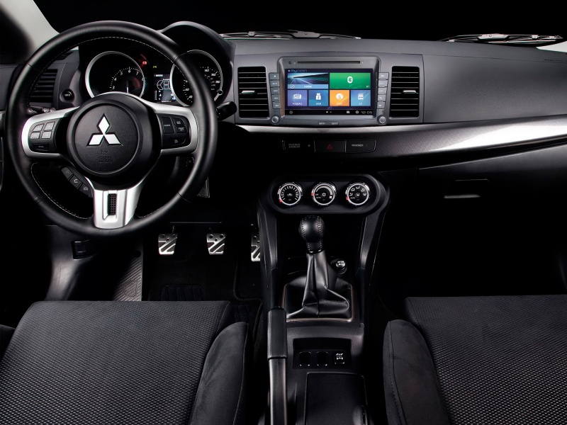 Головное устройство MyDean 2037 для автомобилей Mitsubishi Lancer X (2007-2013)