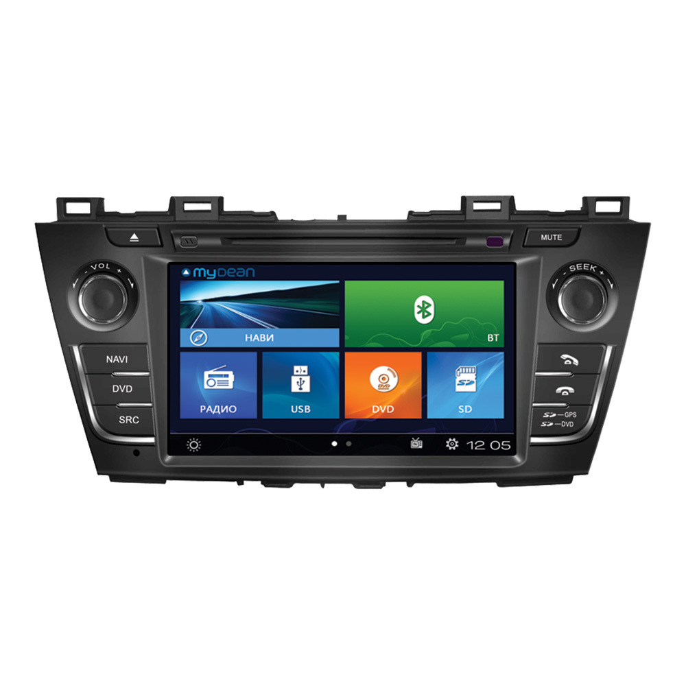 Головное устройство MyDean 2117 для автомобилей Mazda 5 (2010-)