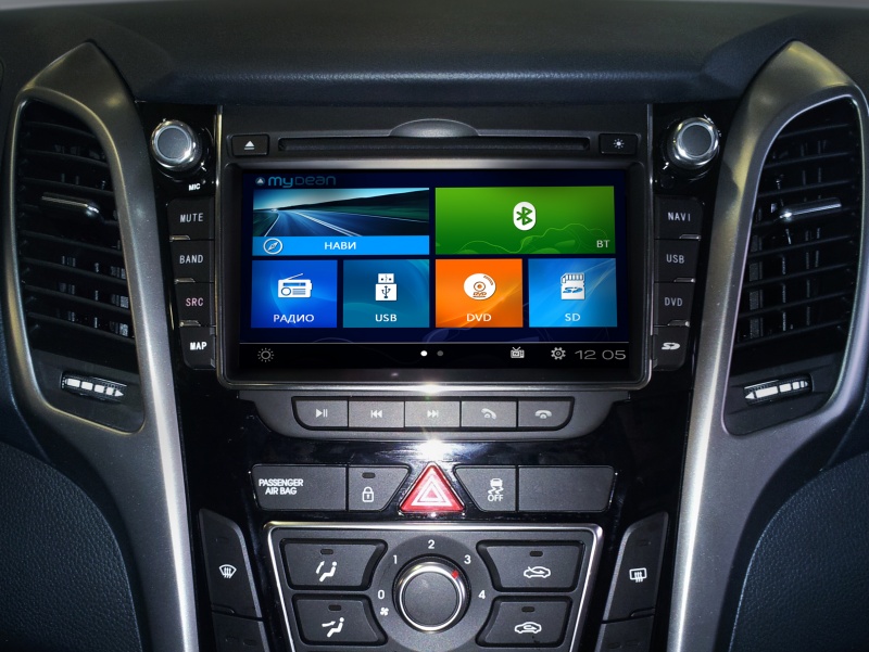 Головное устройство MyDean 2156 для автомобилей Hyundai i30 (2012-)