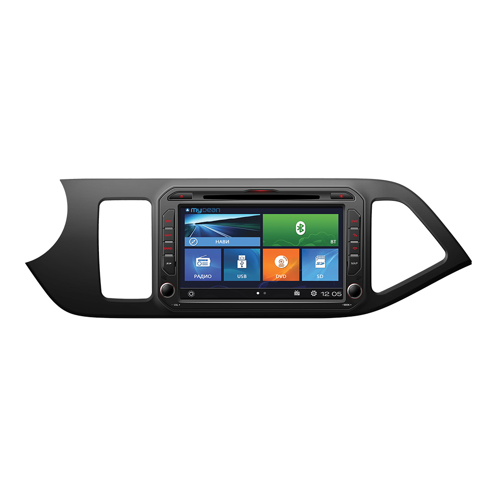 Головное устройство MyDean 2217 для автомобилей KIA Picanto (2011-)