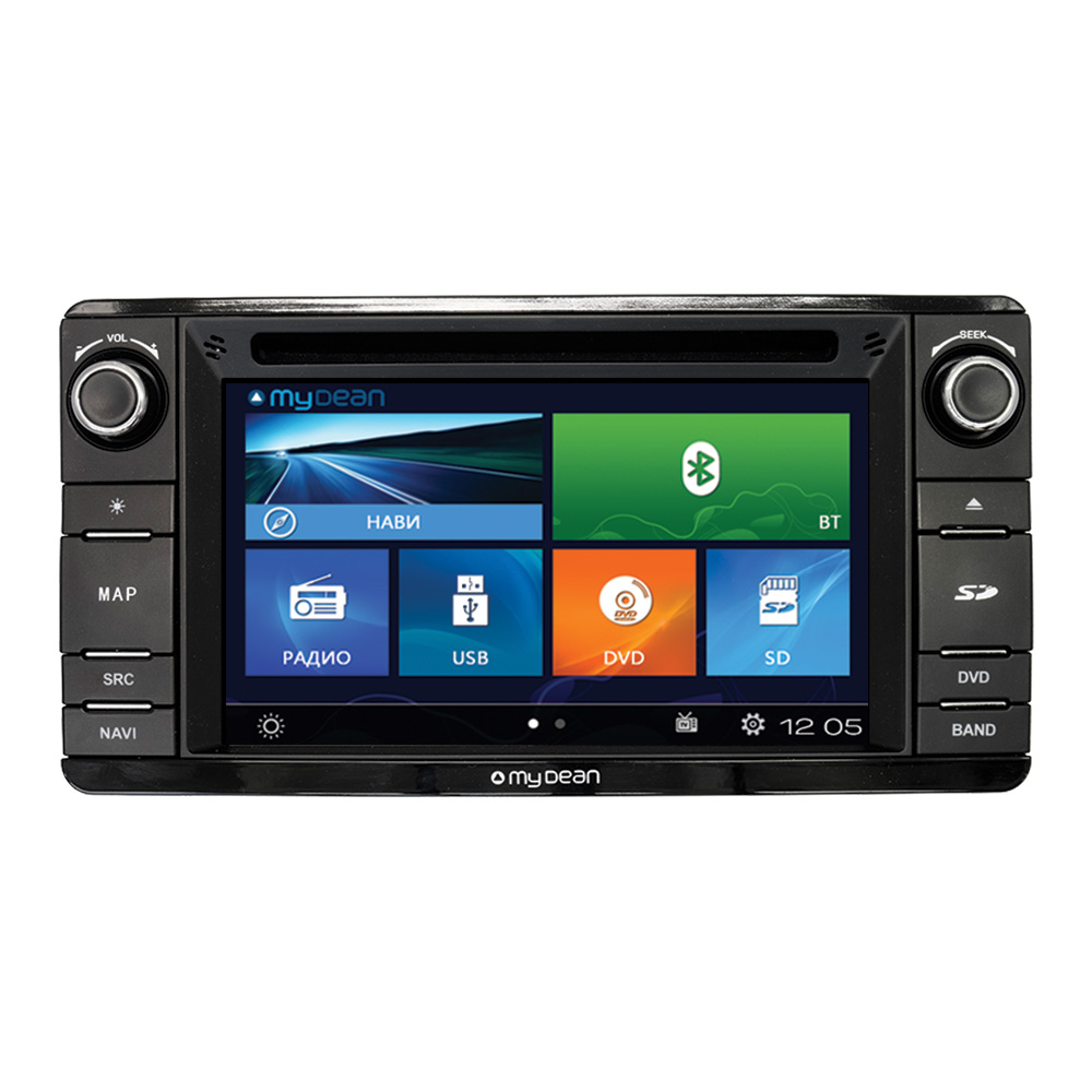 Головное устройство MyDean 2230 для автомобилей Mitsubishi Outlander (2012-), ASX (2013-), Lancer X (2013-), Pajero Sport (2014-)