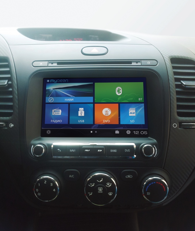 Головное устройство MyDean 2280 для автомобилей KIA Cerato (2013-)