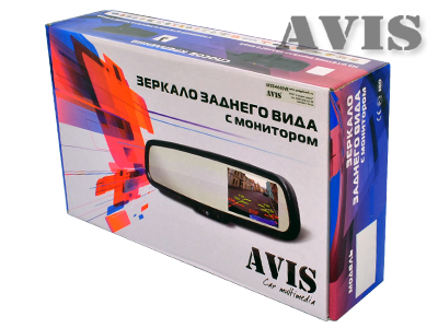 Зеркало заднего вида со встроенным видеорегистратором AVIS AVS0355DVR купить