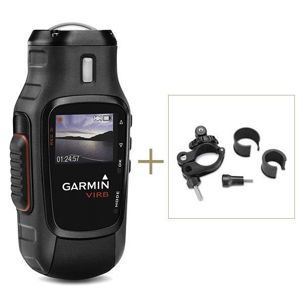 Экшн камера Garmin Virb с дисплеем и велокреплением