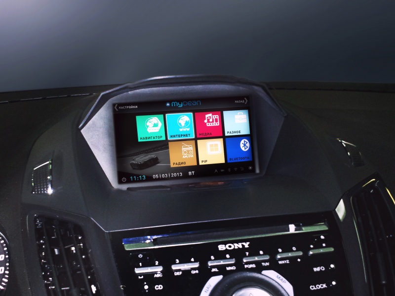Головное устройство MyDean 3236 для автомобилей FORD Kuga (2013-)