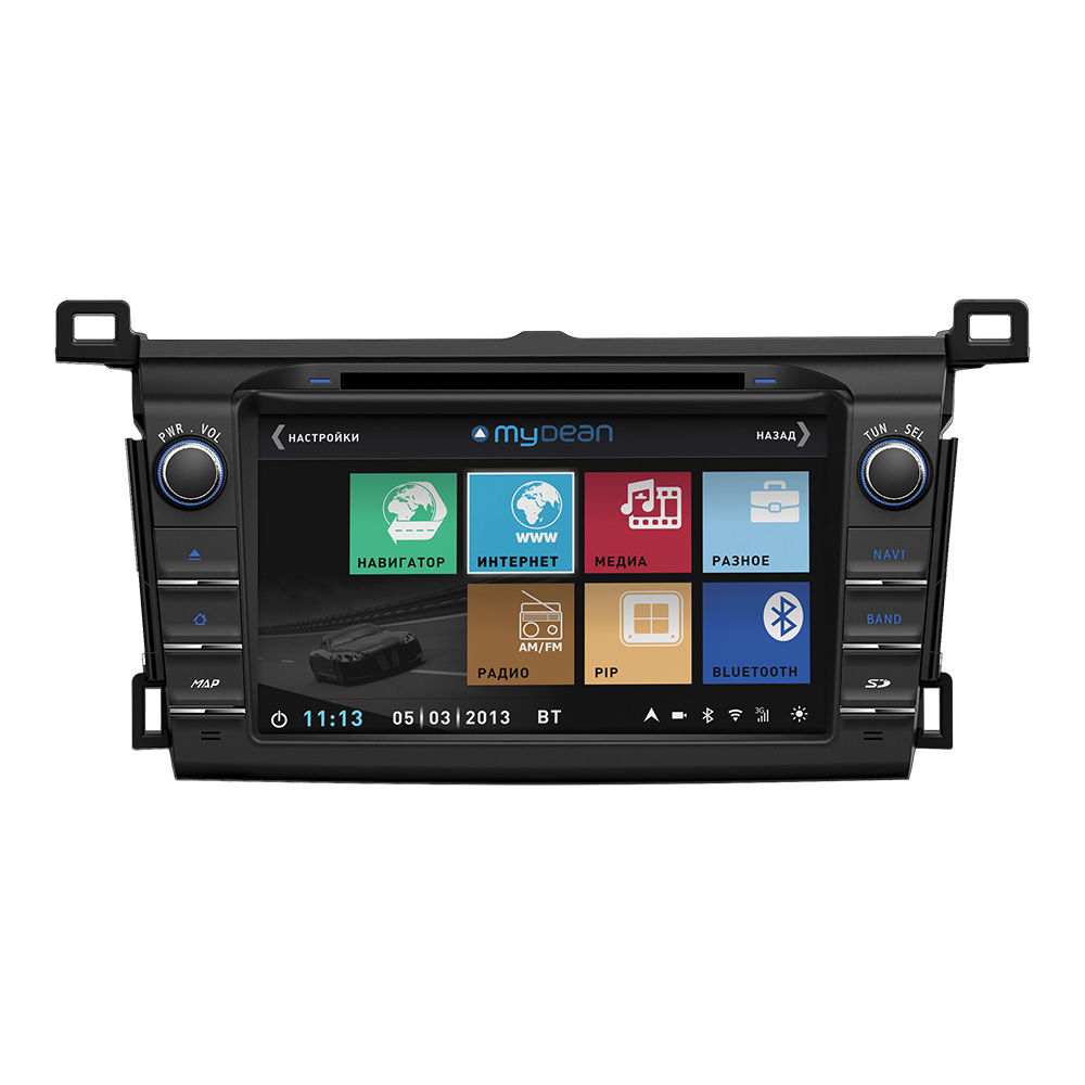 Головное устройство MyDean 3247 для автомобилей Toyota RAV4 (2013-)