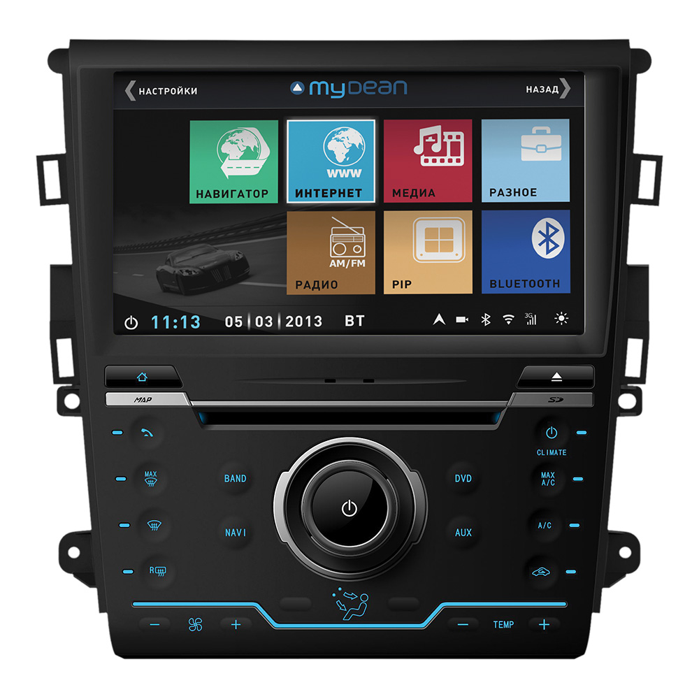 Головное устройство MyDean 3248 для автомобилей Ford Mondeo (2014-)