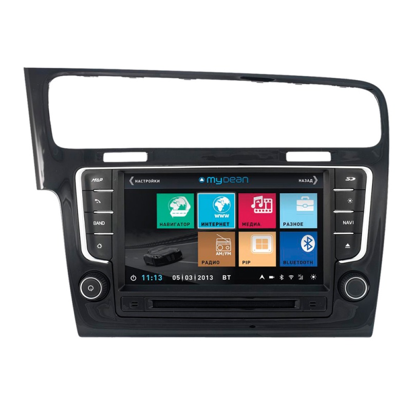 Головное устройство MyDean 3257 для автомобилей Volkswagen Golf 7
