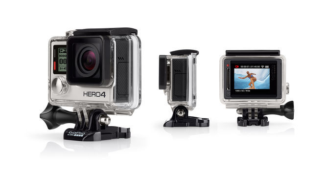 Экшн камера GoPro HERO4 Silver Edition