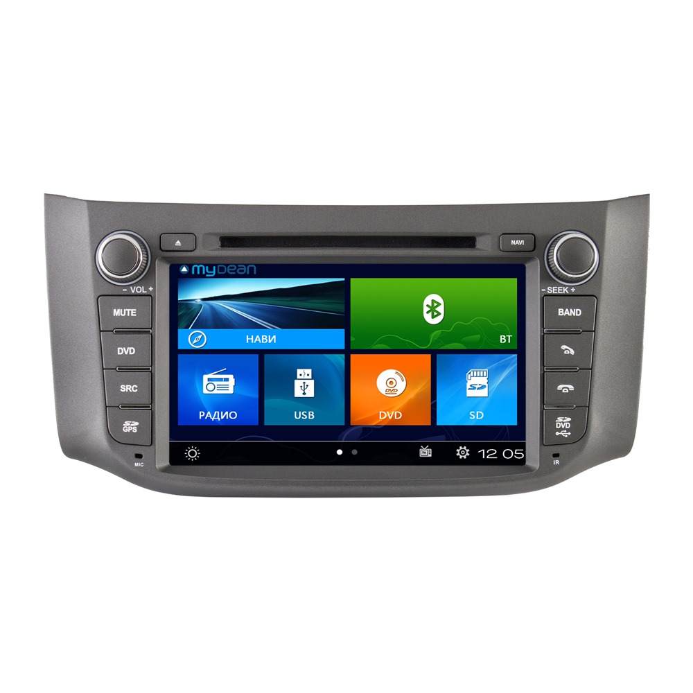 Головное устройство MyDean 2196 для Nissan Sentra (2014-), Tiida (2015-)