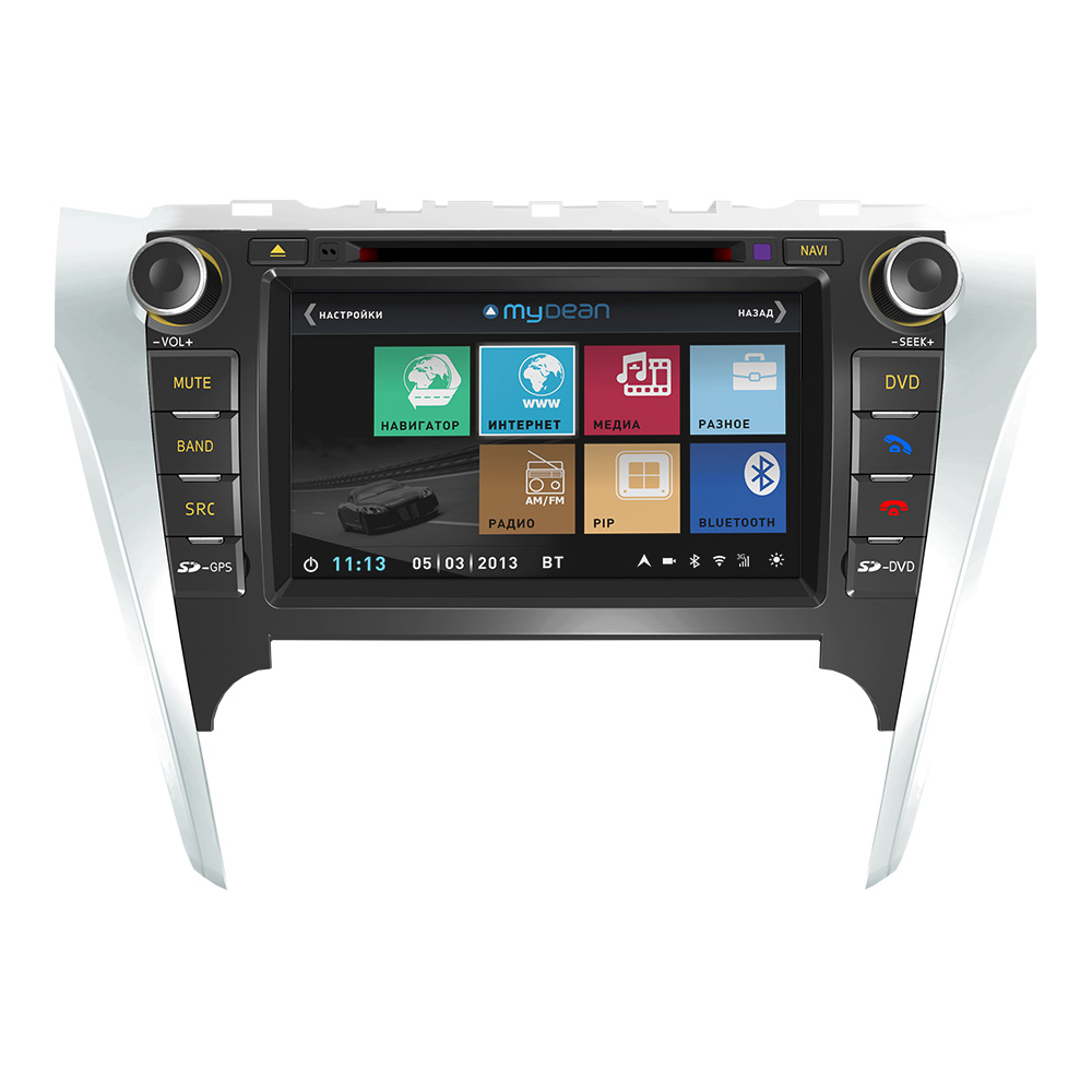 Головное устройство MyDean 3131-1 для Toyota Camry (2011-2014)