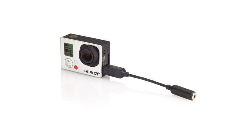 Кабель для аудиоподключения GoPro 3.5 мм Mic Adaptor