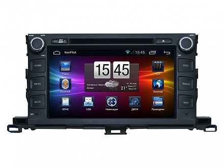 Navipilot Droid2 - Головное устройство Navipilot Droid 2 для Toyota Highlander 2014 - 2015