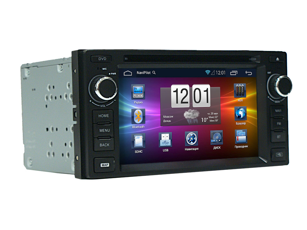 Navipilot Droid2 - Головное устройство Navipilot Droid 2 для UAZ Patriot 2012-2014