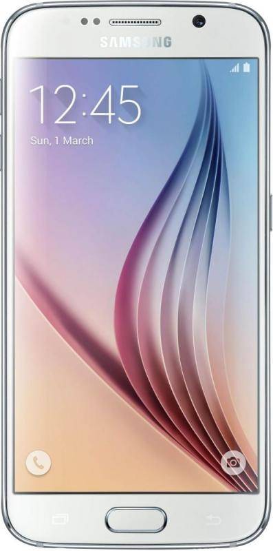 Смартфон Samsung SM-G920F Galaxy S6 DS 64 GB White