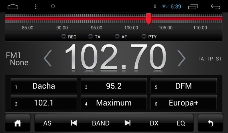 Головное устройство MyDean 4466 для Toyota Camry (2014-)