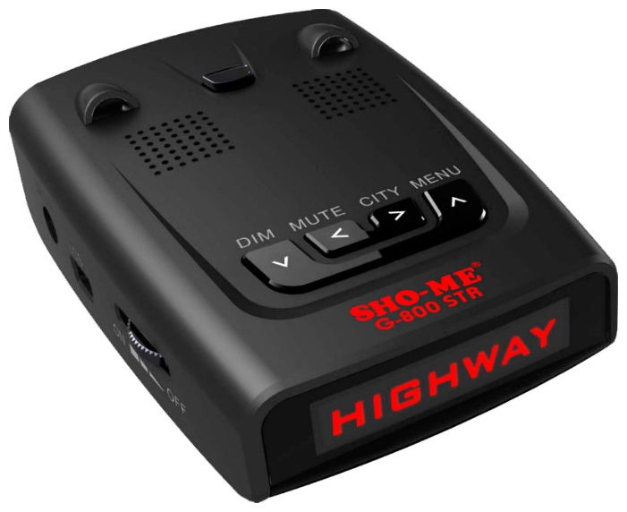 Радар-детектор Sho-Me G-800STR с GPS