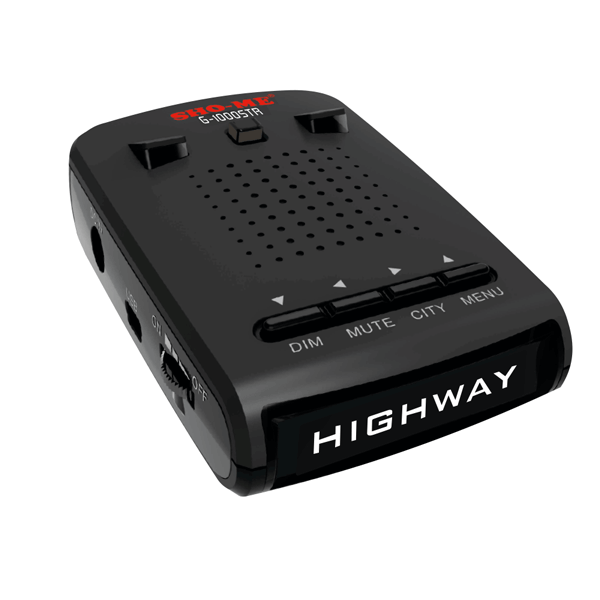 Радар-детектор Sho-Me G-1000 STR GPS