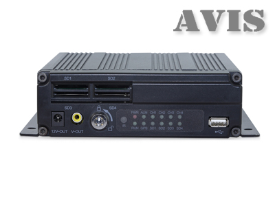 Многоканальный автомобильный видеорегистратор AVIS AVS376DVR