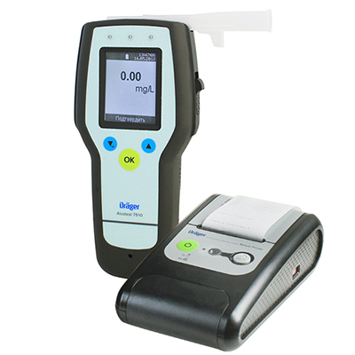 Алкотестер Alcotest 7510 с принтером (Drager)