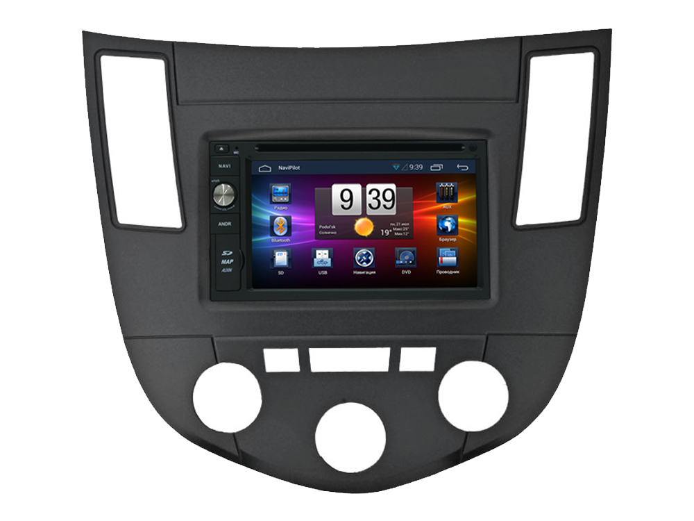 Штатное головное устройство NaviPilot DROID2 Haima 3 (2010-2013)