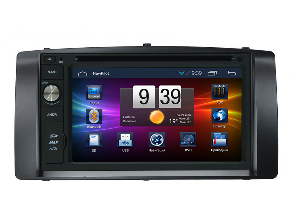 Штатное головное устройство NaviPilot DROID2 BYD F3