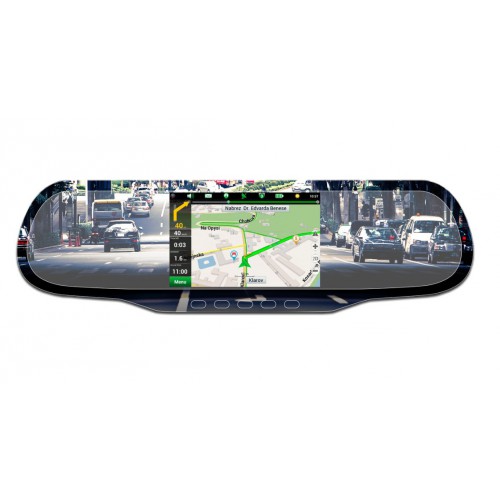 ADENOVO ADE-IT-С зеркало с видеорегистратором датчиками давления в шинах (TPMS)