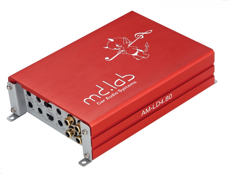 MDLab AM-LD4.80, купить автомобильный усилитель MDLab AM-LD4.80