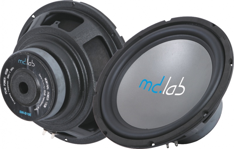 MDLab SW-B10E, купить автомобильный сабвуфер MDLab SW-B10