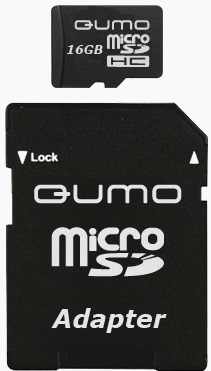 QUMO MicroSDHC 16Gb 10 Class