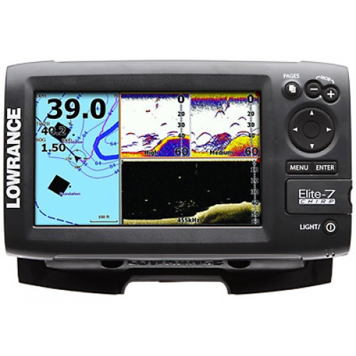 Lowrance Elite-7 Chirp, эхолот-картплоттер Lowrance Elite-7 Chirp