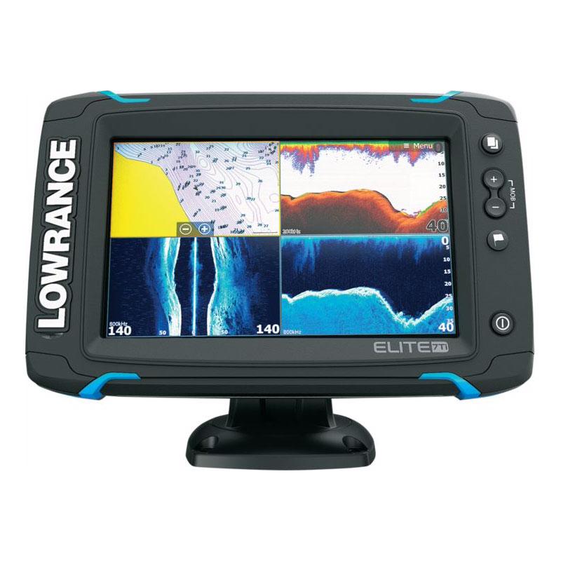 Эхолот-картплоттер со структурсканером Lowrance Elite-7Ti Mid/High/TotalScan купить