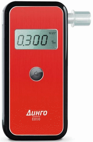 Алкотестер динго Е 010