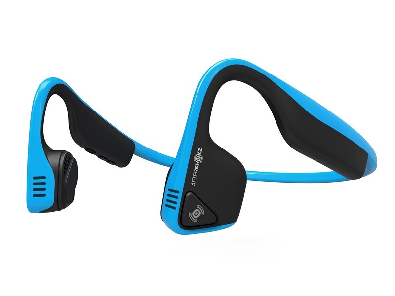 Костные наушники AfterShokz Trekz Titanium Blue купить на Unitland.ru